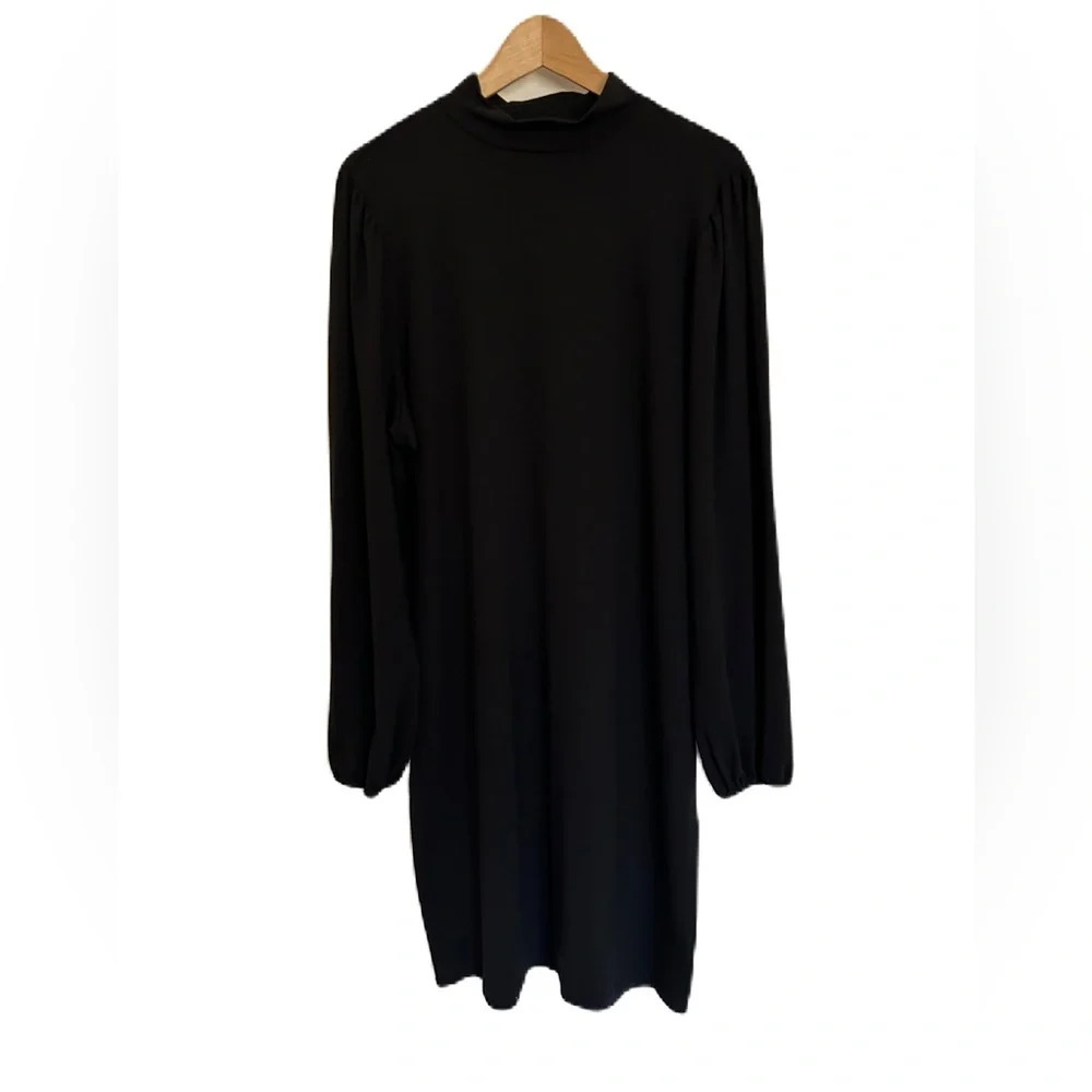 NWT Torrid Dress Women's Black Mini Jersey Blouson Sleeve Bodycon‎ Size 2